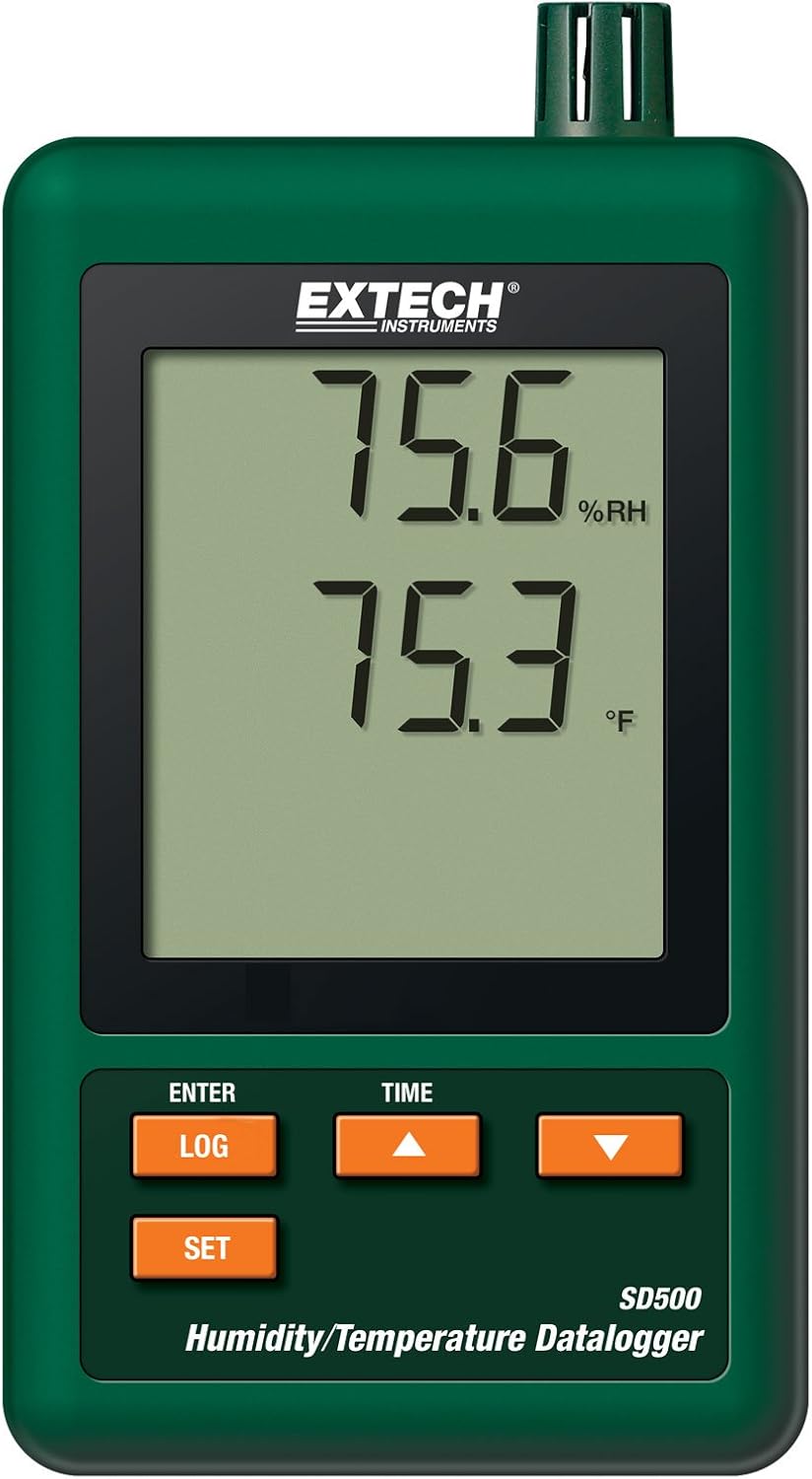 Extech Multi-Datenlogger SD500 Messgrösse Temperatur, Luftfeuchtigkeit 0 bis 50°C 10 bis 90% rF Luft