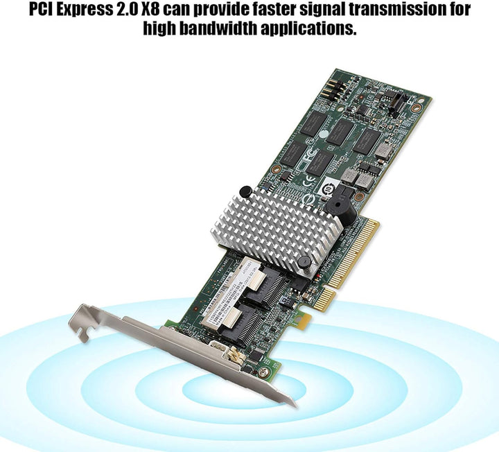 Sxhlseller Smart Array Card RAID Controller für IBM, M5015 Array Card Megaraid 9260‑8i SATA/SAS Cont