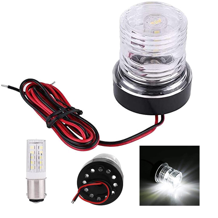 Geloo 12–24 V LED-Navigationslicht für Marineboote, Yachten, Garten, Ankerlichter, wasserdichtes Sig