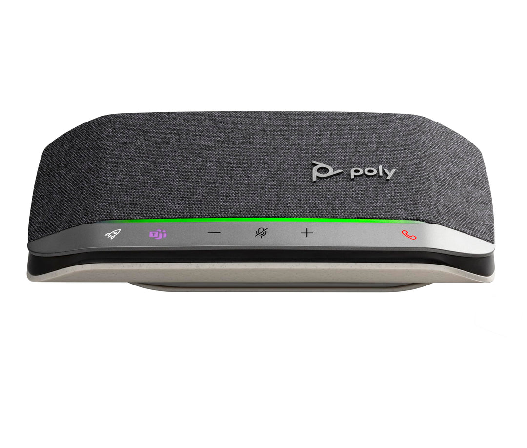 Poly Sync 20 Persönlicher, tragbarer Smart-Konferenzlautsprecher (Plantronics), USB-C, bis 20 Std Ak