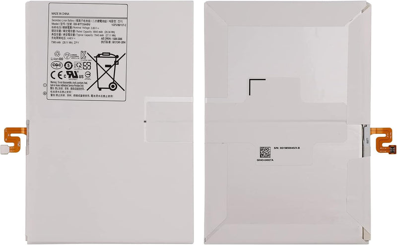 HIGHAKKU Ersatzakku EB-BT725ABU kompatibel mit Samsung Galaxy Tab S5e T720 T725C, Tab S5e