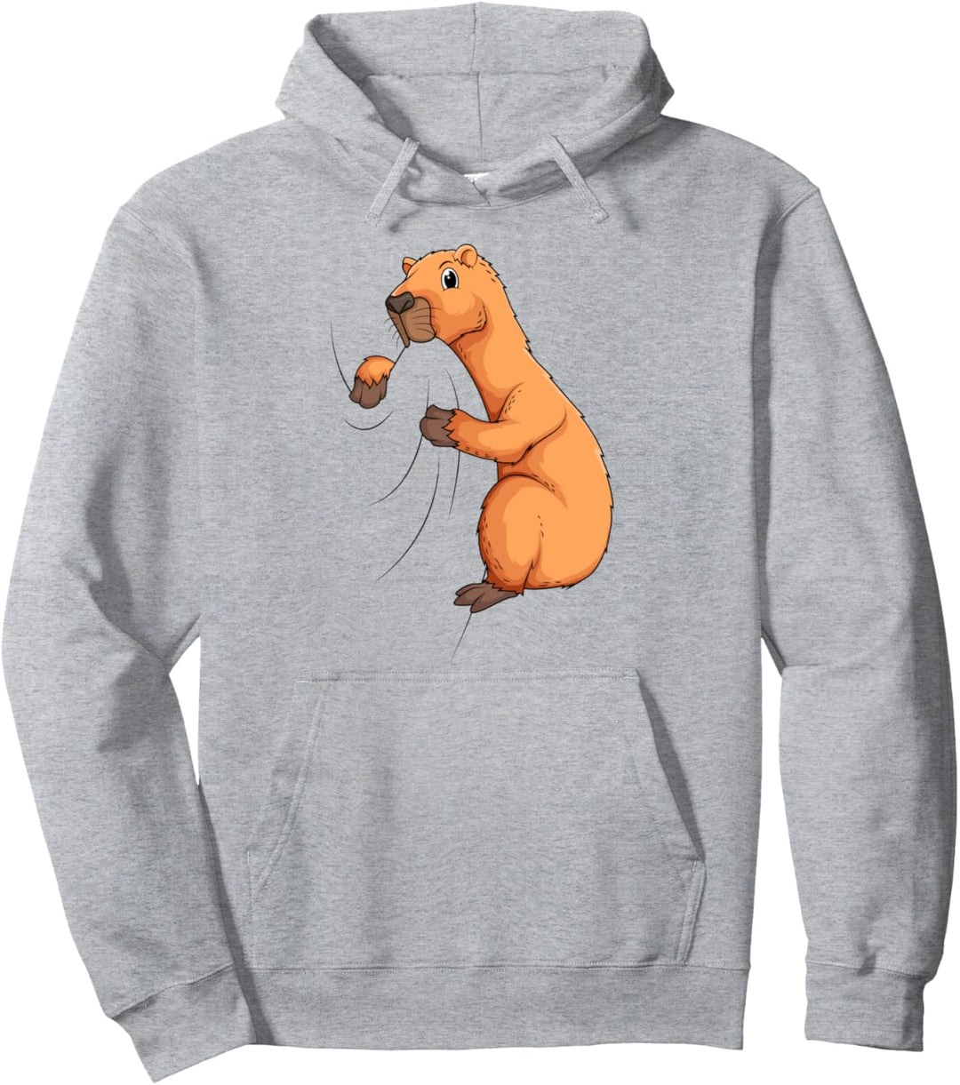Capybara Kinder Jungen Mädchen Damen Pullover Hoodie