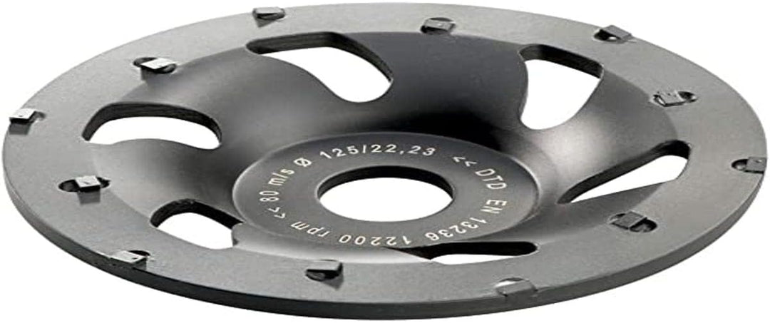 Metabo Diamantschleifkopf PKD ø 125 mm (für Kleb- / Dichtstoffe, Kalkputz, Gipsputz, 12 Segmente, ma