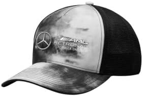 Mercedes AMG Petronas F1 Tie-Dye Trucker Hat, Batik, Einheitsgr��e
