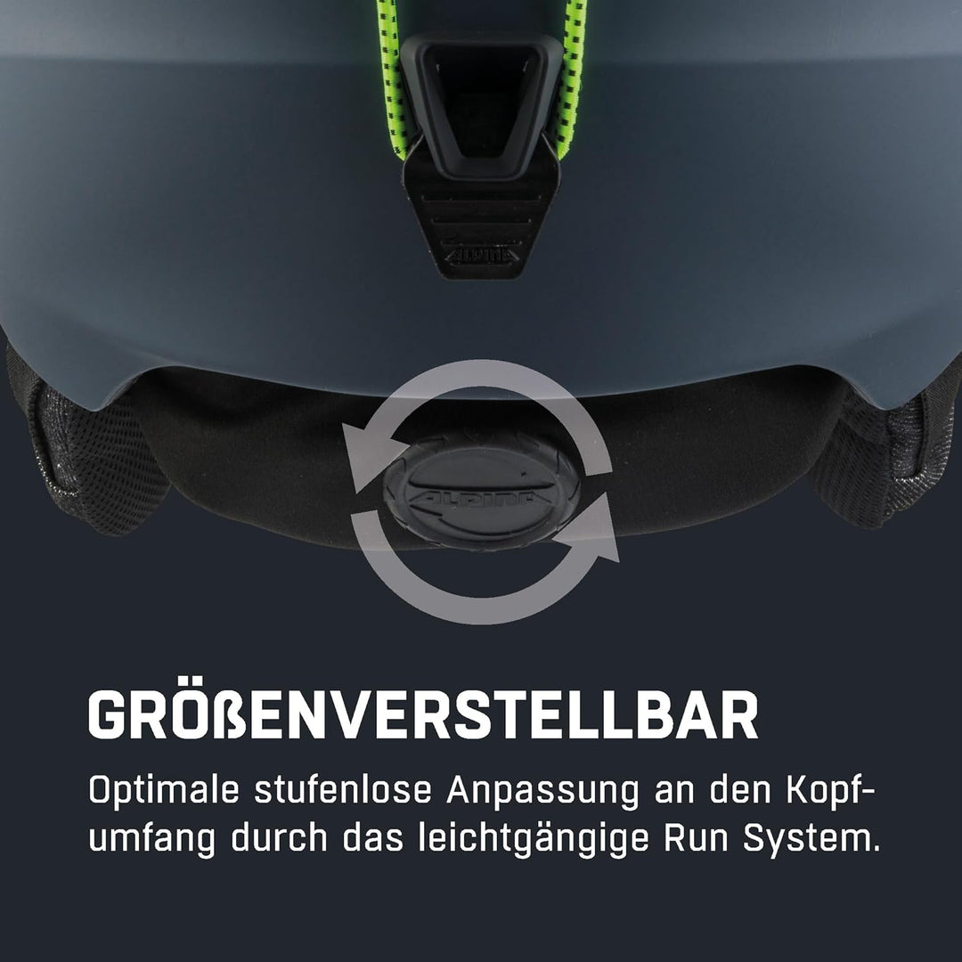 ALPINA GRAND - Sicherer, Optimal Klimatisierter, Bruchfester & Anpassbarer Skihelm Für Erwachsene ch