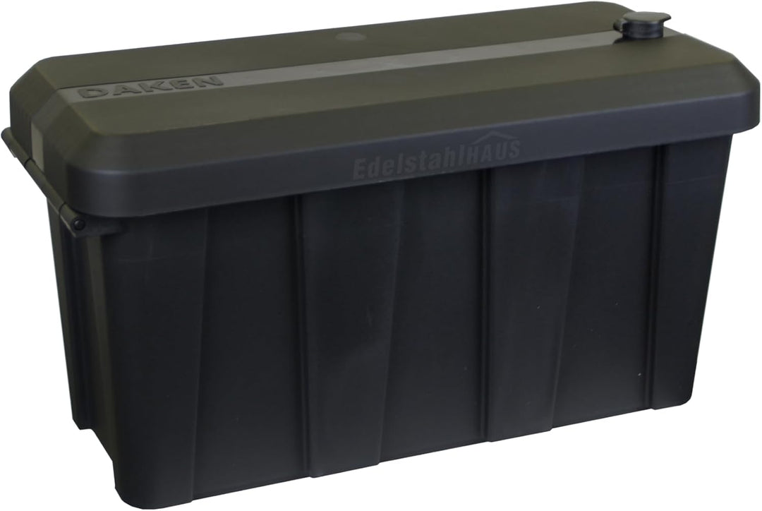 Deichselbox Daken Blackit Lite, Werkzeugkasten, Gurtkiste, Anhängerbox, Staukiste, Daken B24-1 + Ver