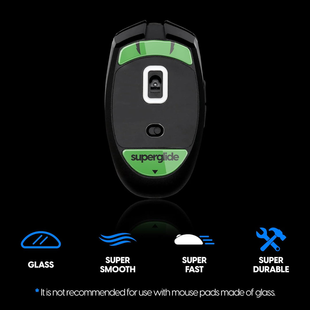 Superglide Mausfüsse für Razer Orochi V2, schnellste und geschmeidigste Mausfüsse aus ultrastarkem,