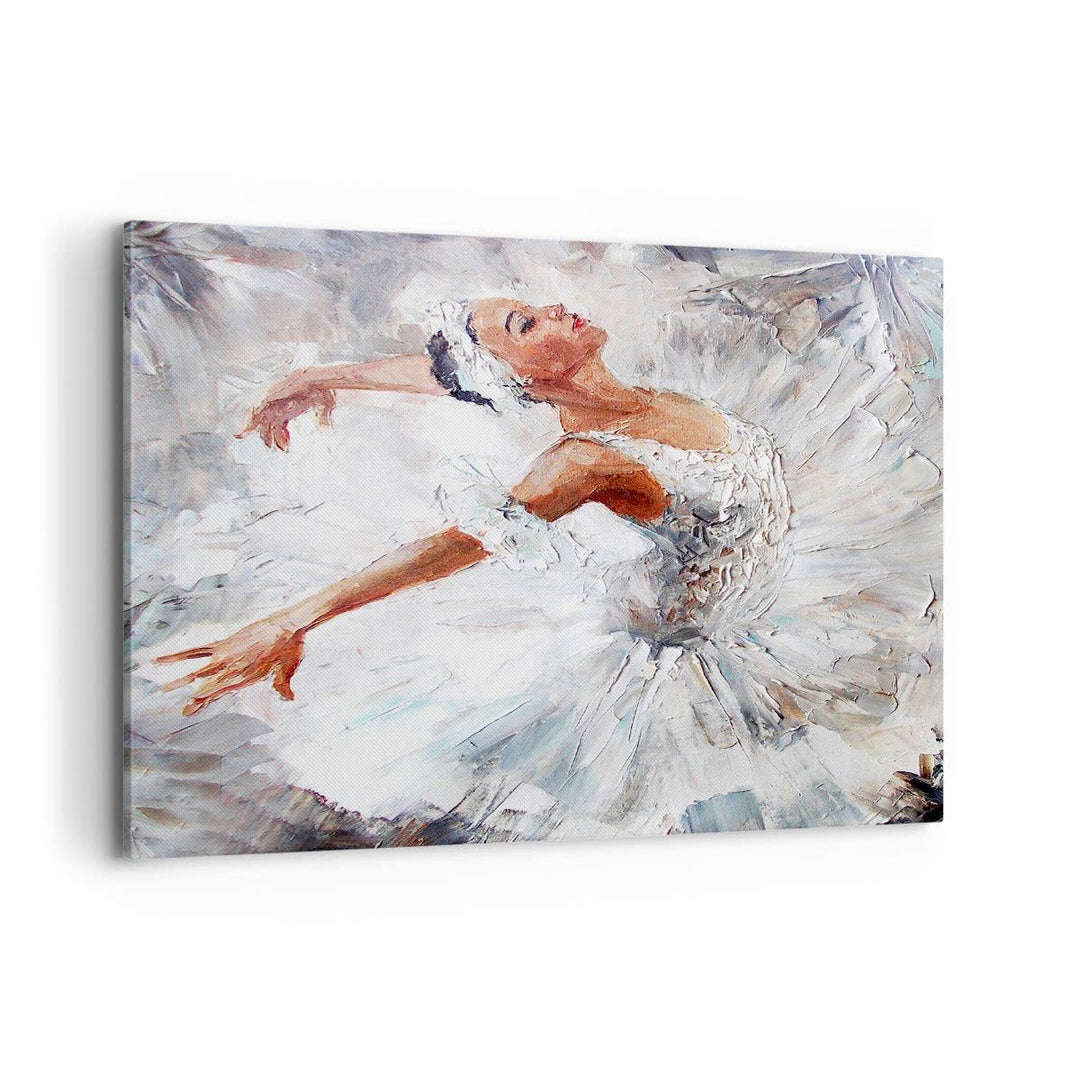 Bilder auf Leinwand 100x70cm Leinwandbild Frau Tanz Ballett Körper Gross Wanddeko Bild Schlafzimmer