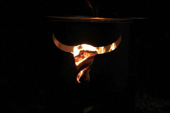 A. Weyck Tools Universal Multifunktionstonne Feuertonne Dutch Oven Grill Feuerplatte Pizza Feuerkorb