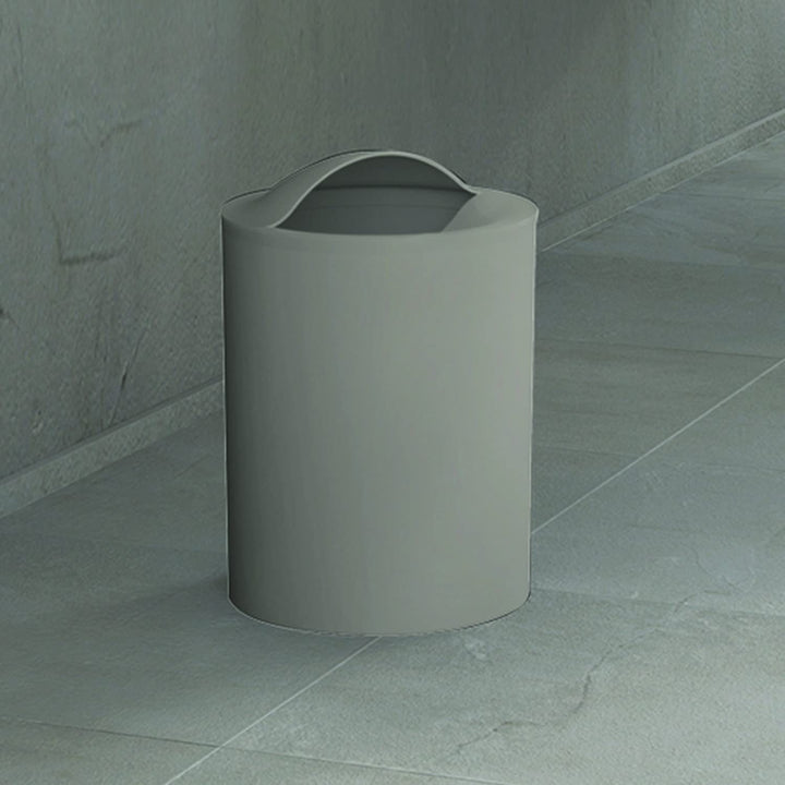 Gedy G-Eye Papierkorb Taupe hell, Masse und Gewicht Badezimmerkorb: 26,5 x 19 x 19 cm & 0,25 kg, aus