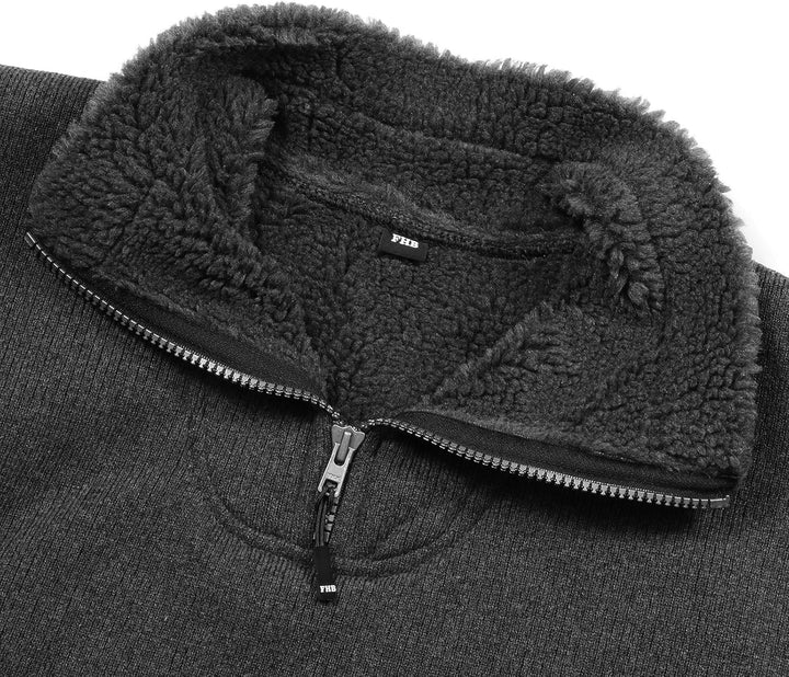 FHB 33344-12-40/42 Webpelz-Troyer, Grau, Gr. XL Grau XL, Grau XL