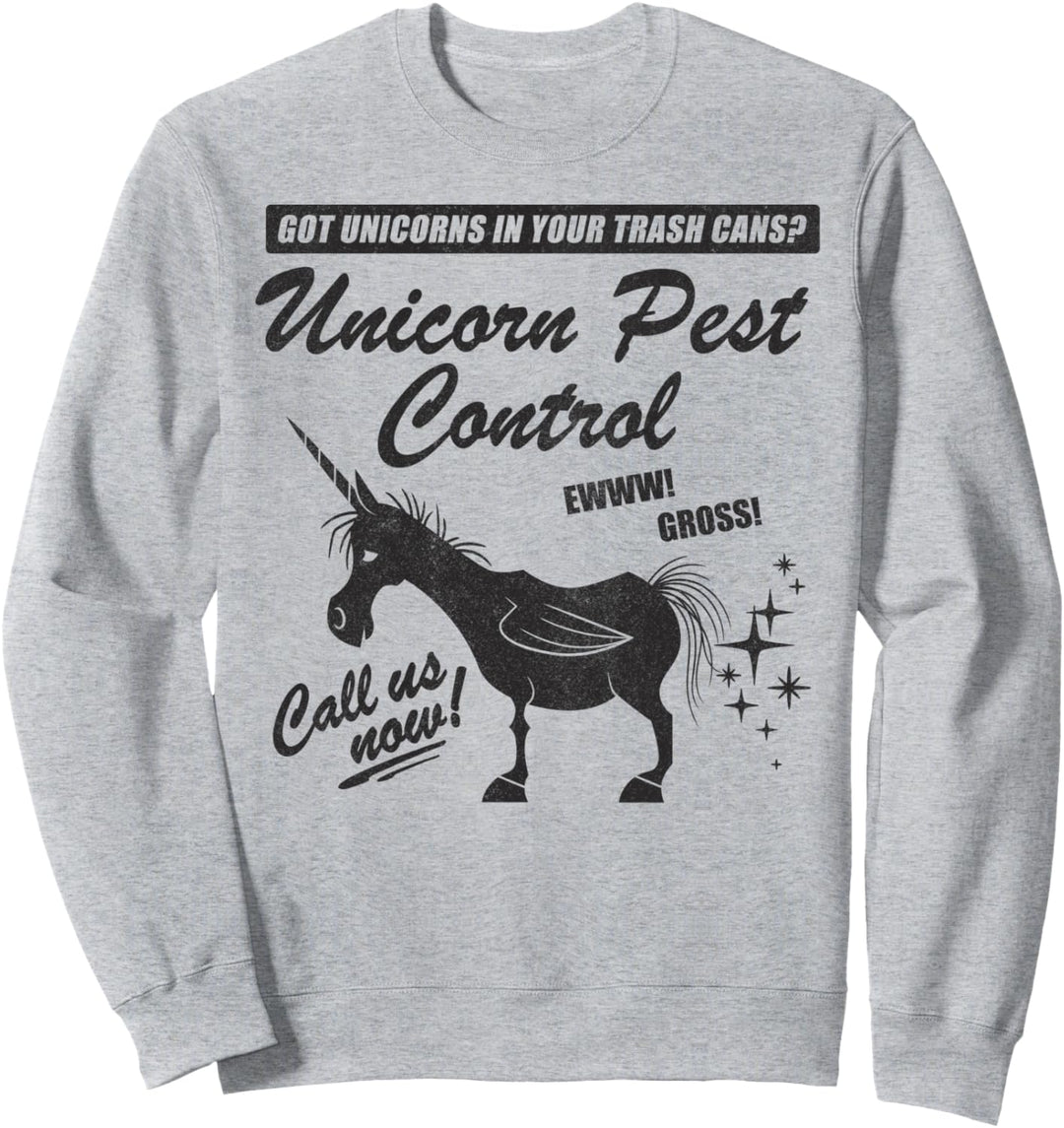 Disney Pixar Onward Unicorn Pest Control Sweatshirt