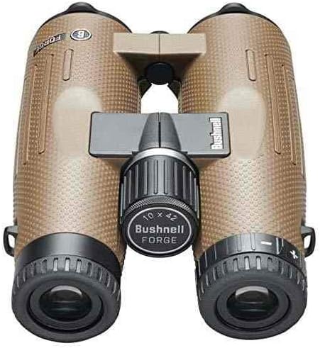 Bushnell - Forge - Prismáticos - 10x42 - Prisma de techo - Marrón - Multirecubrimiento total - Barre