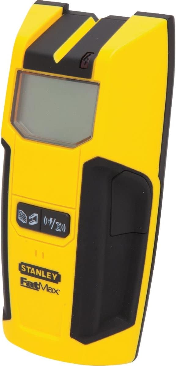 Stanley FatMax Materialdetektor S300 Ortungsgerät/Leitungssucher/Multifinder/Holzortung, LCD-Display