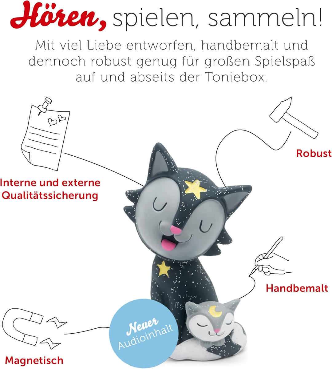 tonies Hörfiguren für Toniebox, Lieblings-Kinderlieder – Schlaflieder 2, Kinderlieder für Kinder ab