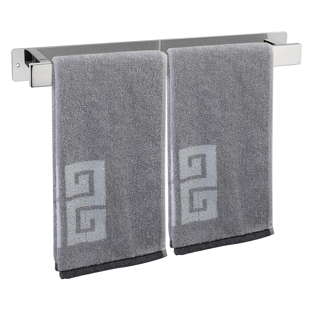 Badezimmer Handtuchstange Handtuchstange Selbstklebend oder Schraubmontage Edelstahl Wandmontierter