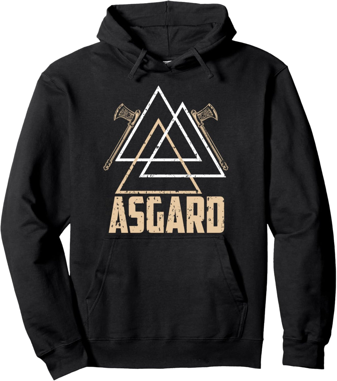 Wikinger-T-Shirt Mjolnir Tee Odin Tee Nordica Tee Söhne von Asgard Pullover Hoodie