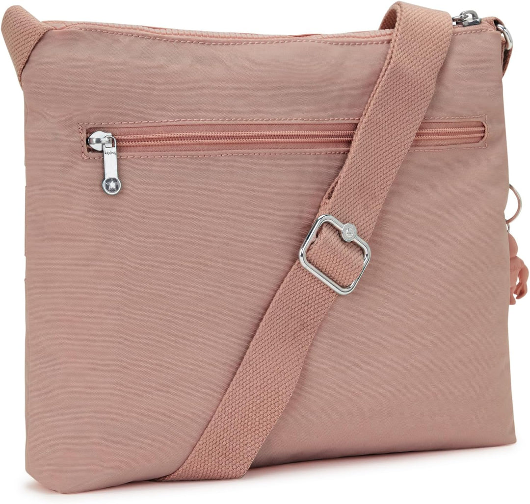 Kipling Unisex Alvar Medium Crossbody, Tender Rose, Tender Rose