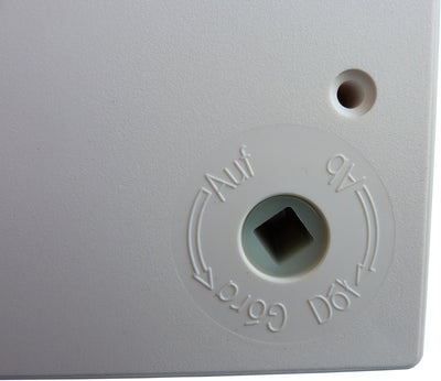 Rollladen Schnurwickler Kurbelwickler weiss mit Schnur