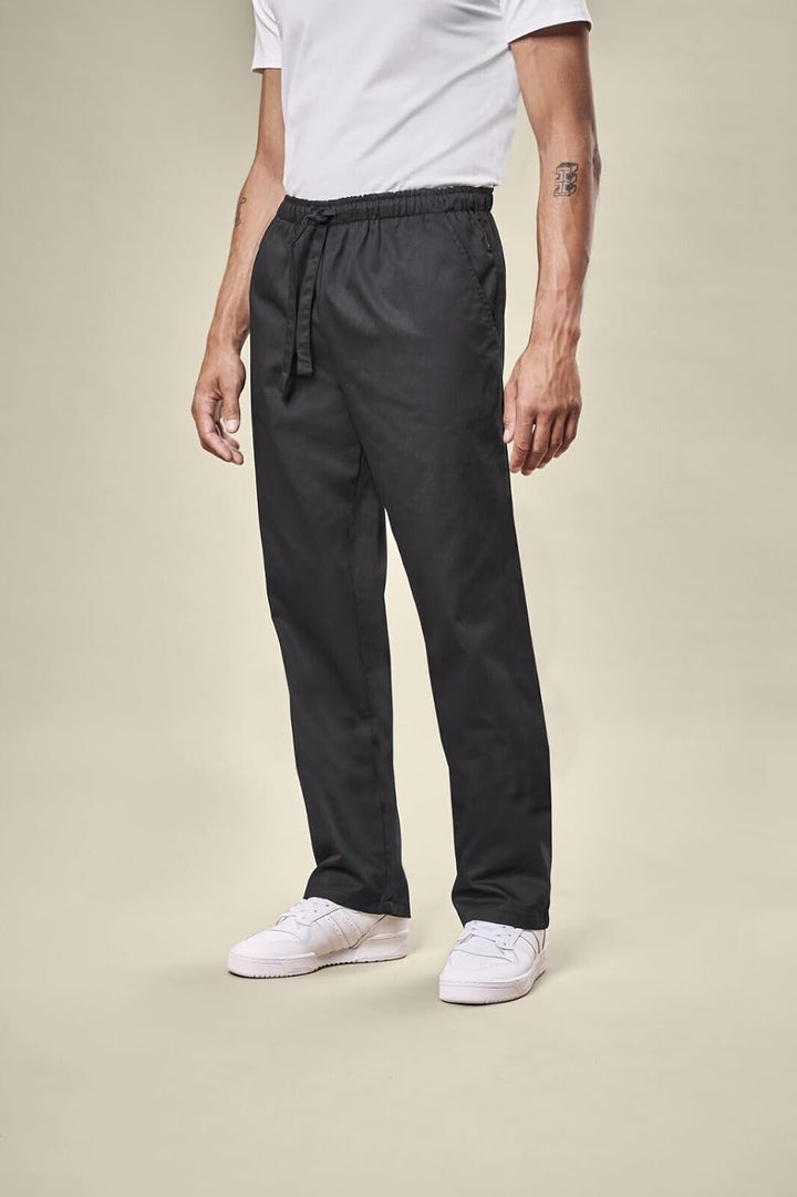 GREIFF Grösse 4XL Gastro Moda Cuisine Basic Herren Schlupfhose Schwarz Modell 2100