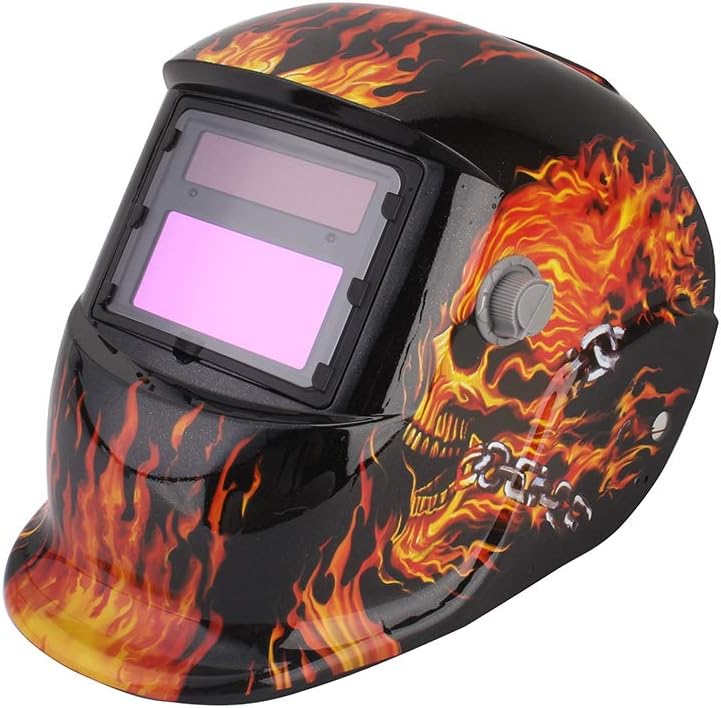Ejoyous Schweisshelm, Solar Schweisserhelm, Schweissmaske, Automatik Schweisshelme Grosses sichtfeld
