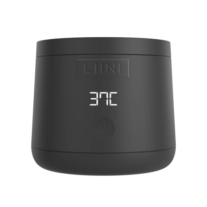 LIINI® 4.0 PRO Flaschenwärmer mit Akku, 75W, schwarz – IP66 staub- & strahlwassergeschützt, 4 Stufen