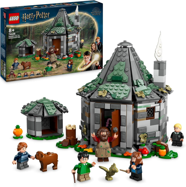 LEGO Harry Potter Hagrids Hütte: EIN unerwarteter Besuch Set & Harry Potter Fliegender Ford Anglia,