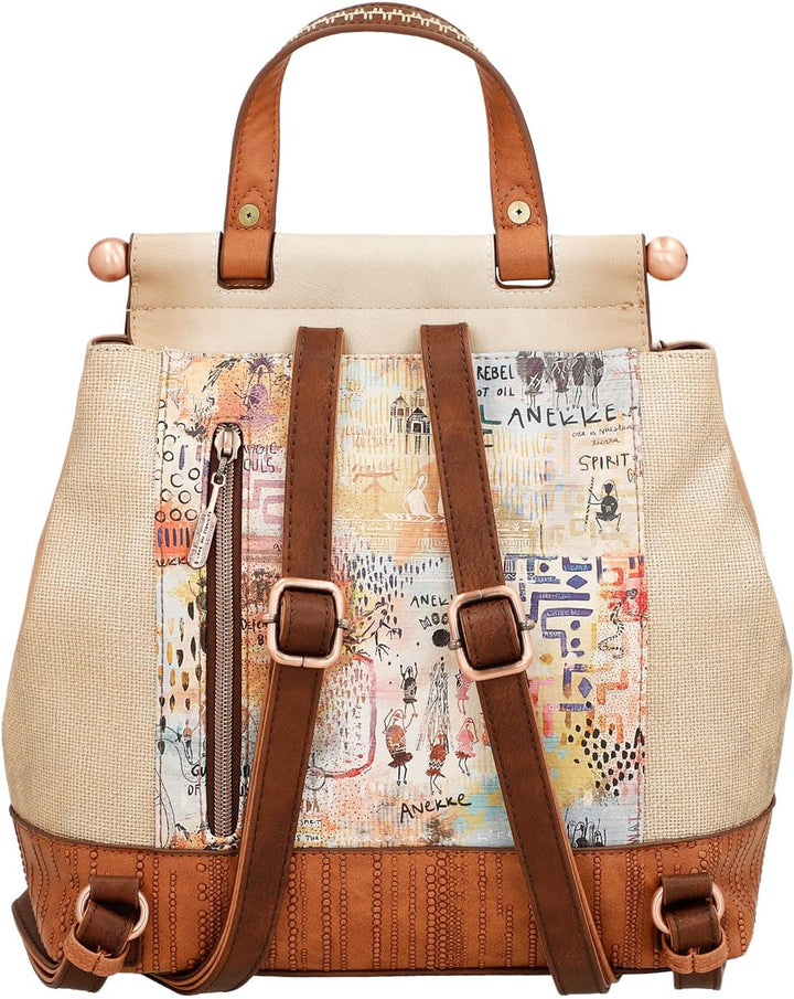 Anekke Damen Klappe Rucksack für unterwegs, bunt