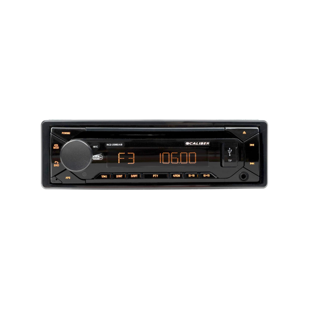 Caliber Autoradio - Auto Radio mit Bluetooth - Aux In - CD - DAB - DAB Plus - FM - SD - USB - Einste