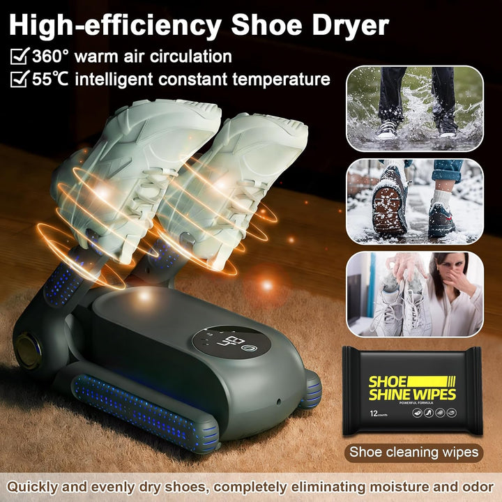 Schuhtrockner Elektrisch Antibakteriell Fussballschuhe Shoe Dryer Schuh Trockner Schuhheizung Elektr