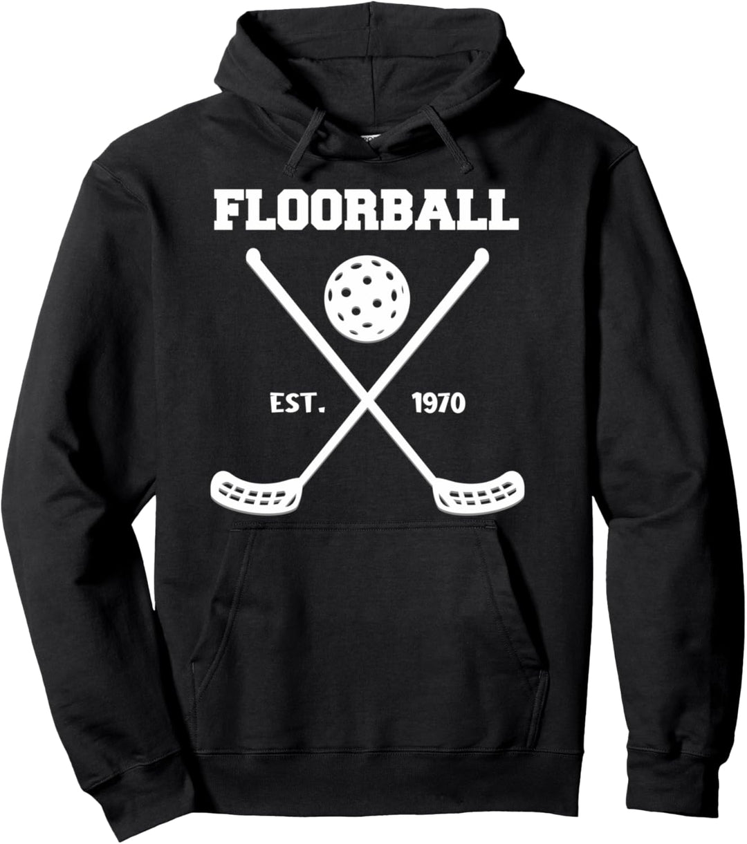 Floorball Hockey Teamsport Eishockey Geschenk Mannschaft Pullover Hoodie