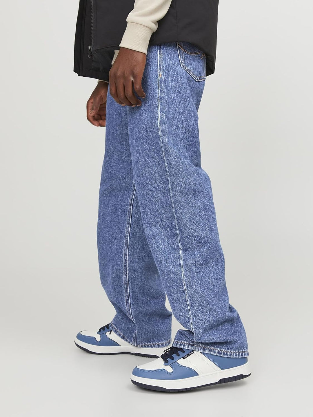 JACK &amp; JONES Boy Baggy Fit Jeans JJIALEX JJORIGINAL MF 412 Baggy Fit Jeans Für Jungs 134 Blue Denim,
