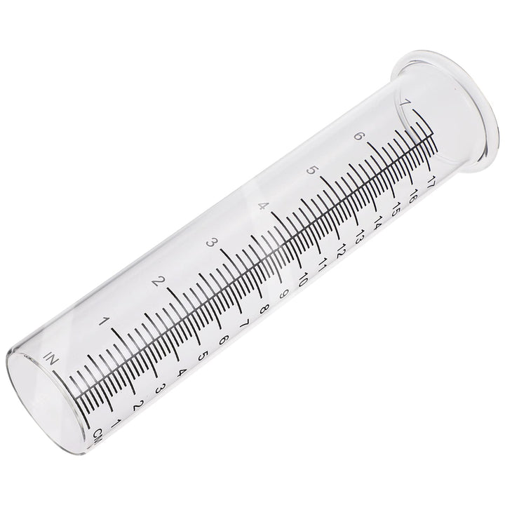 STOBAZA 2stücke Regenmesser Reagenzglas Glas Outdoor Niederschlagsmesser Mit Hochauflösender Skala U