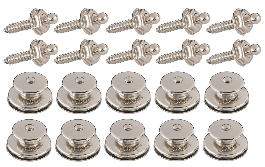 New Marine LOXX Set 10 Stück Oberteile + Blechschrauben 4,2x16