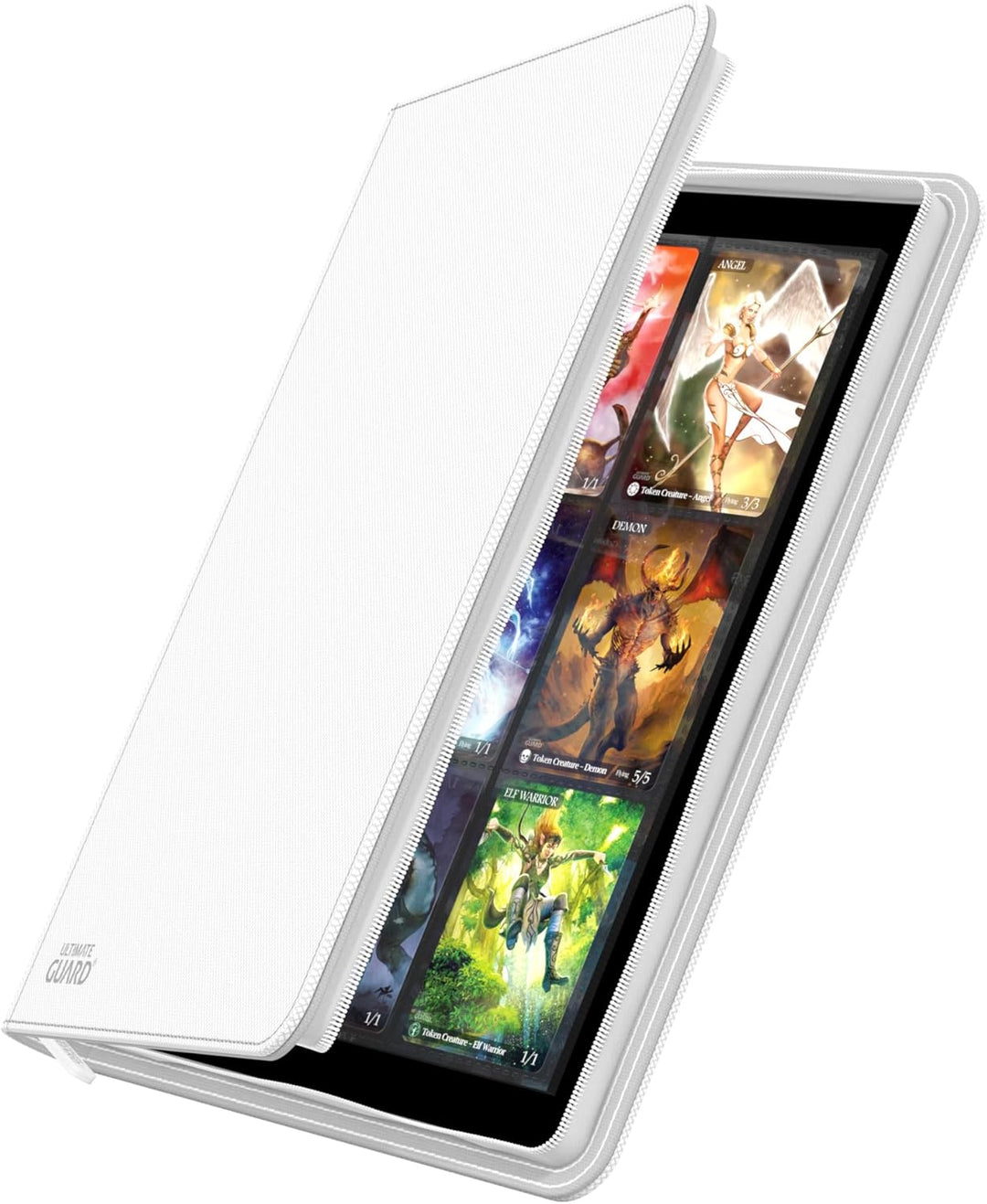Ultimate Guard Zipfolio 360-18-Pocket XenoSkin Weiss 406 Weiss, 406 Weiss