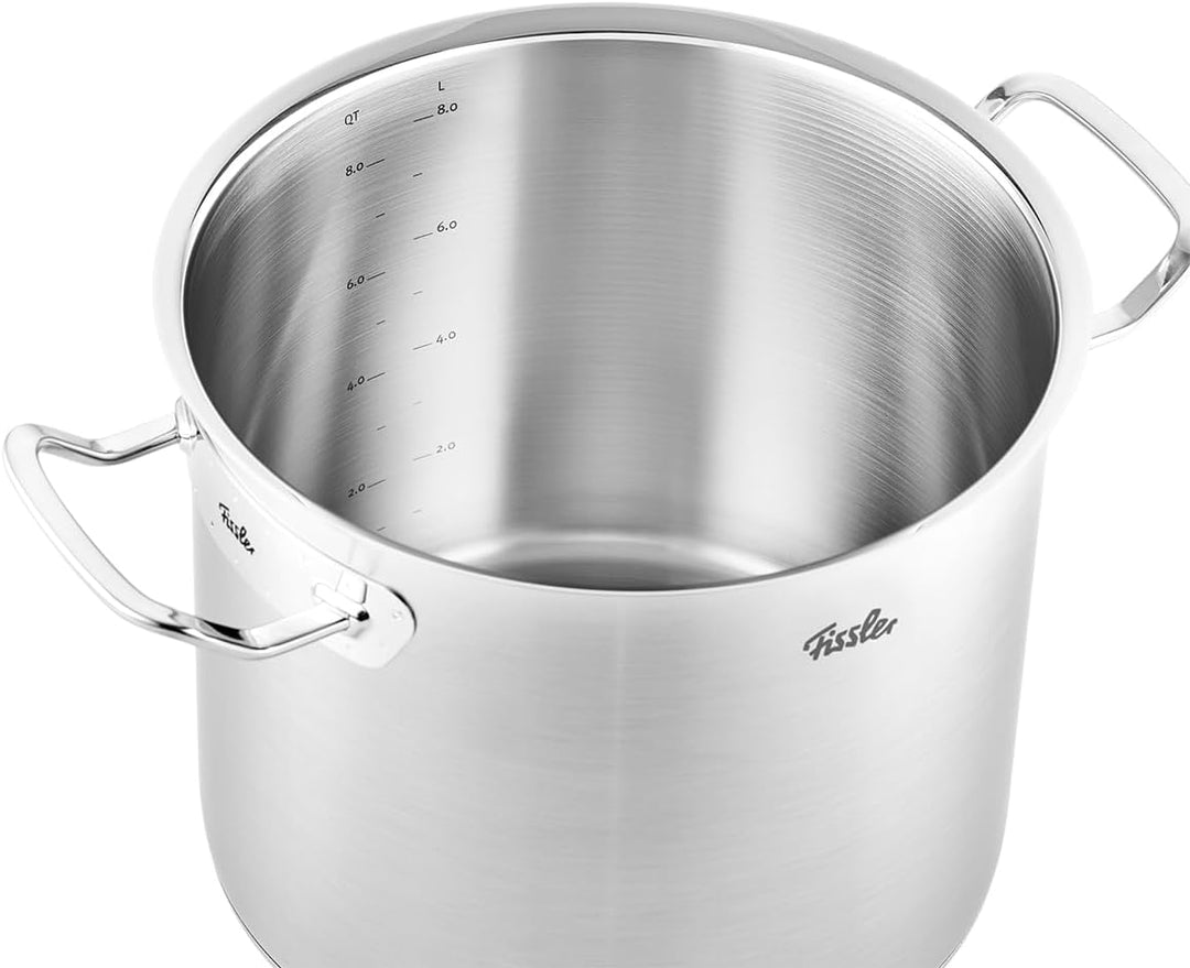 Fissler Original-Profi Collection / hoher Kochtopf (Ø 24 cm, 9,1L) aus Edelstahl, Töpfe inkl. Metall