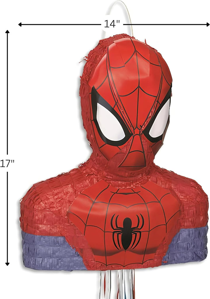 Ultimative Spider-Man-Pinata - Zugschnur Spider Man, Spider Man