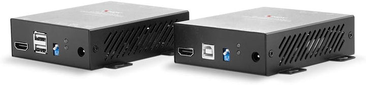 LINDY 300 m Glasfaserkupplung, HDMI 18 G & USB KVM Extender