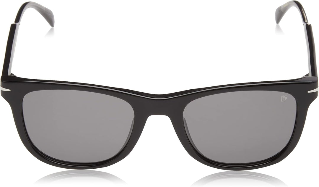 David Beckham Unisex Sunglasses 52 08a/M9 Black Grey, 52 08a/M9 Black Grey