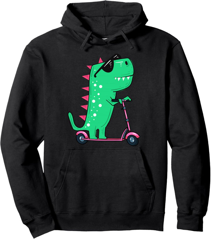 Dinosaurier T-Rex Roller Pullover Hoodie