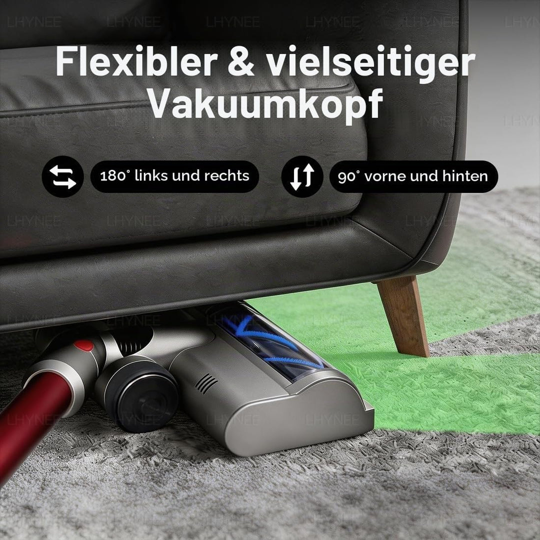 Bürste kompatibel für Dyson V8, V11, V10, V7, V15 mit LED-Staubdetektionslicht als 2in1 Set inklusiv