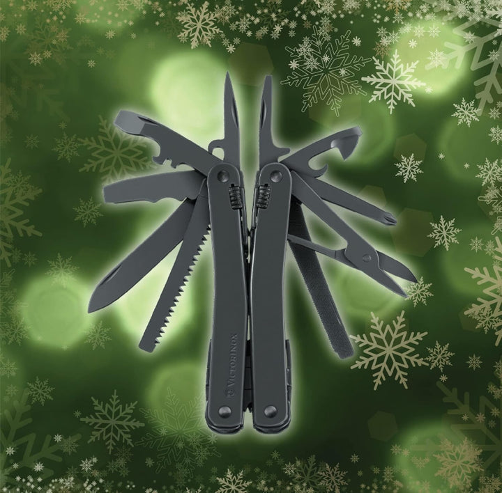 Victorinox Multitool-Werkzeug Swiss Tool Spirit XBS, Taschenmesser, 27 Funktionen, Kombi-Spitzzange,