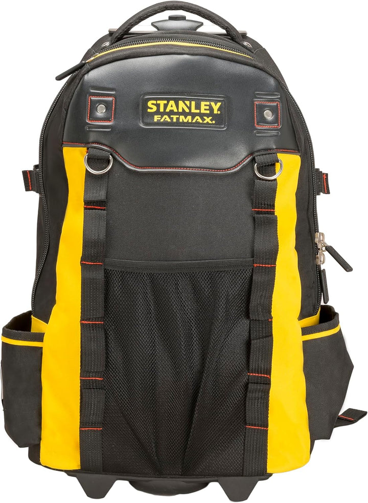 Stanley FatMax 1-79-215 Werkzeugrucksack, wasserdichter Kunststoffboden, atmungsaktive Polsterung, s