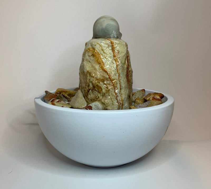 Zimmerbrunnen Kugelbrunnen Salzburg (Schalenfarbe: Weiss)