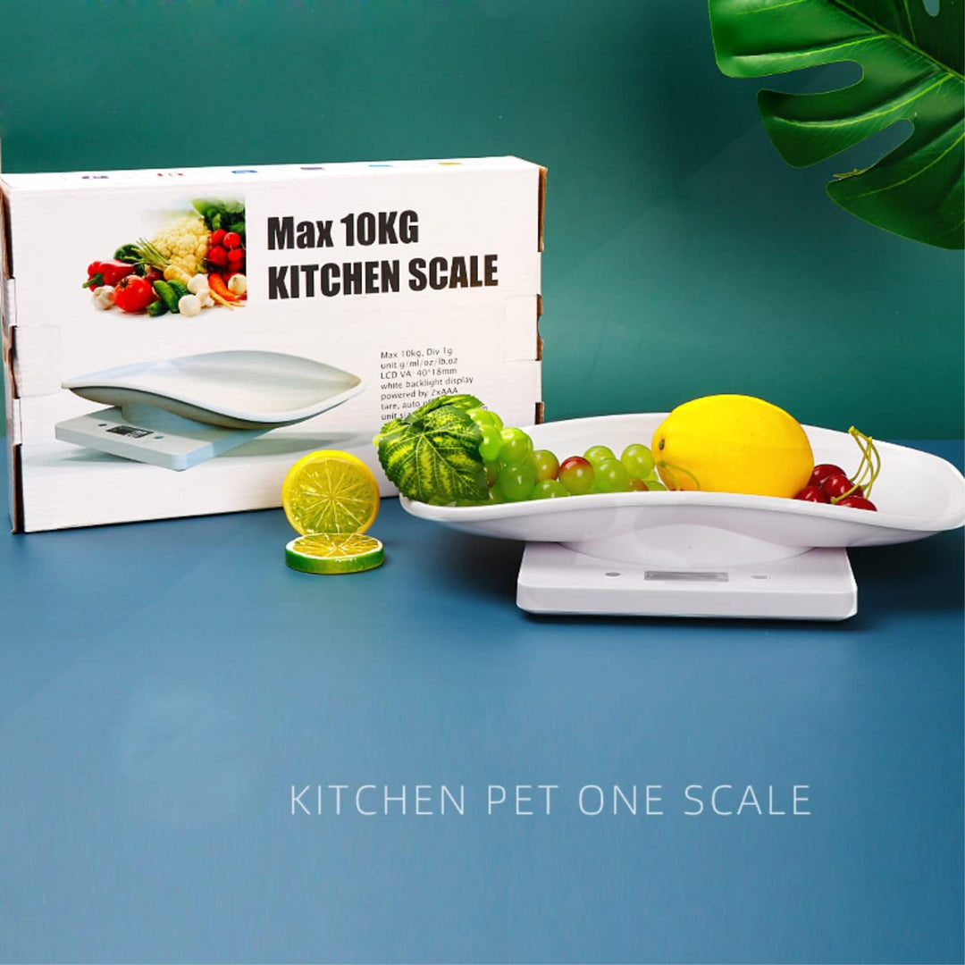 Atyhao Digitale Haustierwaage, Multifunktions-Waage für Katzen Hunde Messwerkzeug Elektronische Küch
