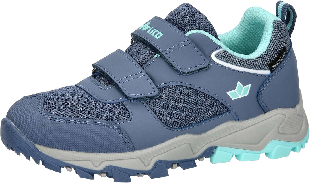 Lico Unisex Kinder Akranes V Cross-Laufschuh 32 EU Grau Türkis, 32 EU Grau T&#xFC;rkis