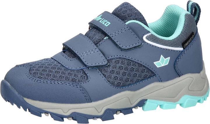 Lico Unisex Kinder Akranes V Cross-Laufschuh 32 EU Grau Türkis, 32 EU Grau T&#xFC;rkis