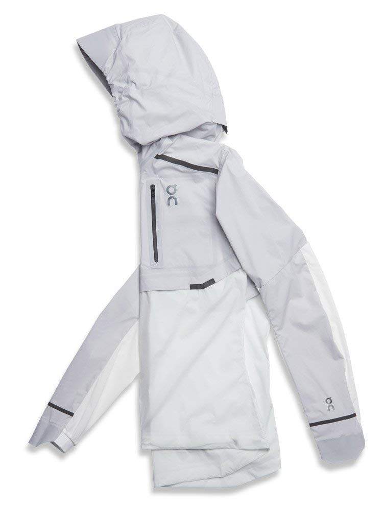 On Running Weather-Jacket grau XS 4102 Grey | White, XS 4102 Grey | White