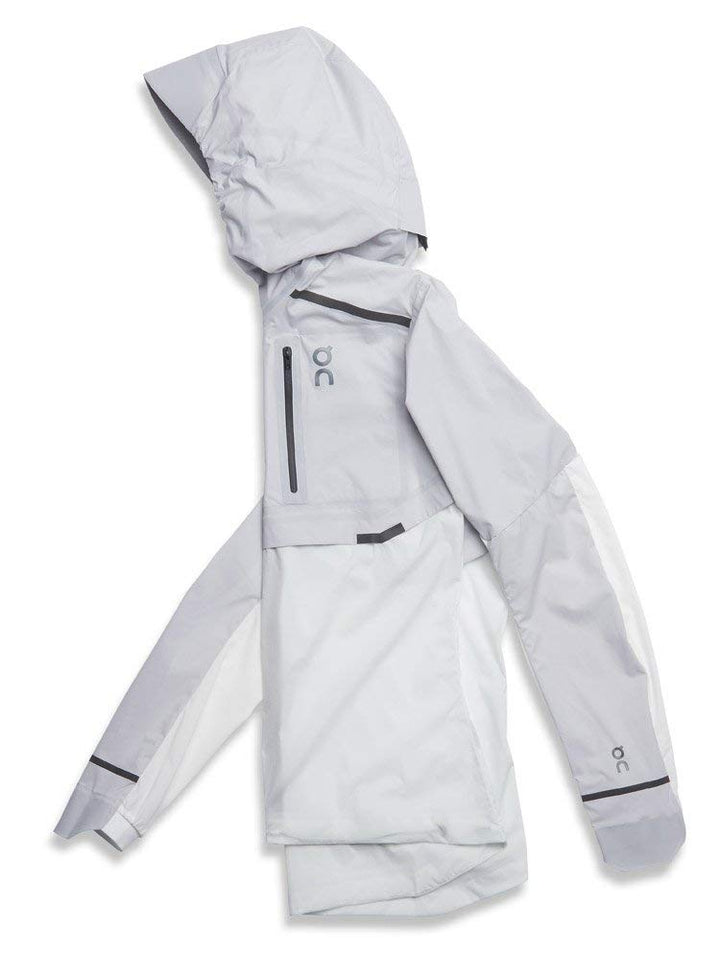On Running Weather-Jacket grau XS 4102 Grey | White, XS 4102 Grey | White