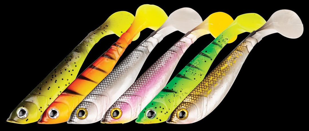 Berkley Pulse Shad Gummifisch-Set – Set aus weichen Paddelschwanz-Ködern für Hecht, Barsch, Köder fü